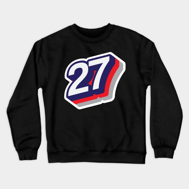 27 Crewneck Sweatshirt by MplusC